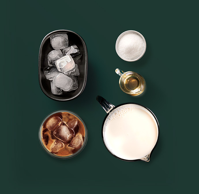 SWEET VANILLA FOAM ICE COFFEE